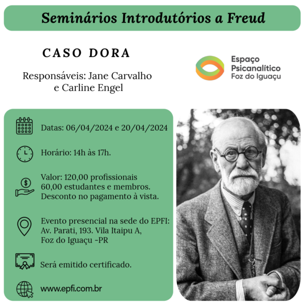 Seminários Introdutórios a Freud: O Caso Dora