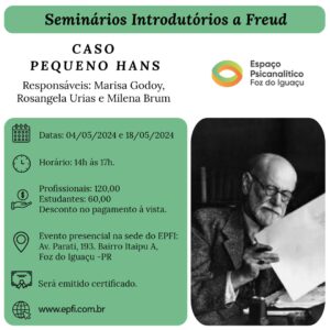 Seminários Introdutórios a Freud: Caso "Pequeno Hans"