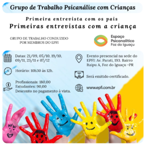 Grupo de Trabalho Psicanálise com Crianças