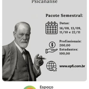 Seminários Introdutórios De Psicanálise PACOTE SEMESTRAL